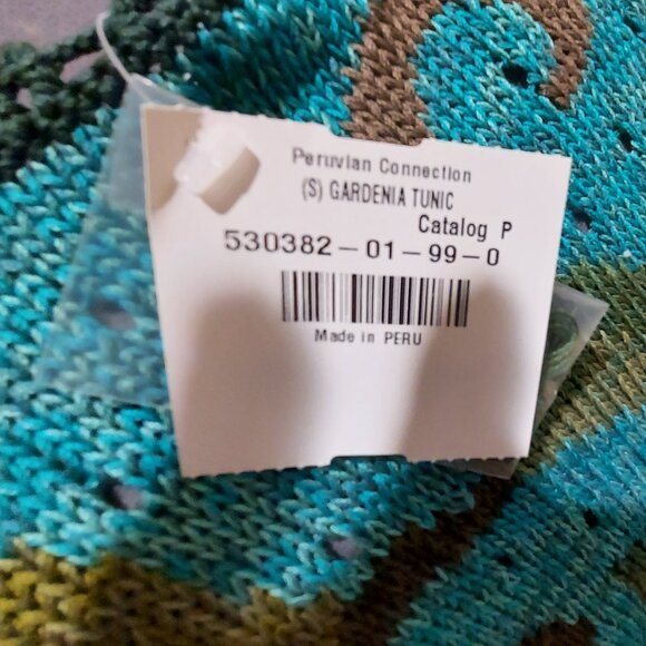 Peruvian Connection Gardenia Tunic Sweater - Picture 3 of 7